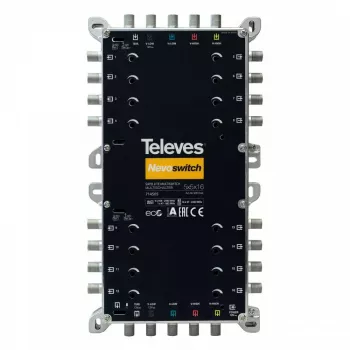Satellite multiswitch Televes 714505 5 inputs 16 outputs