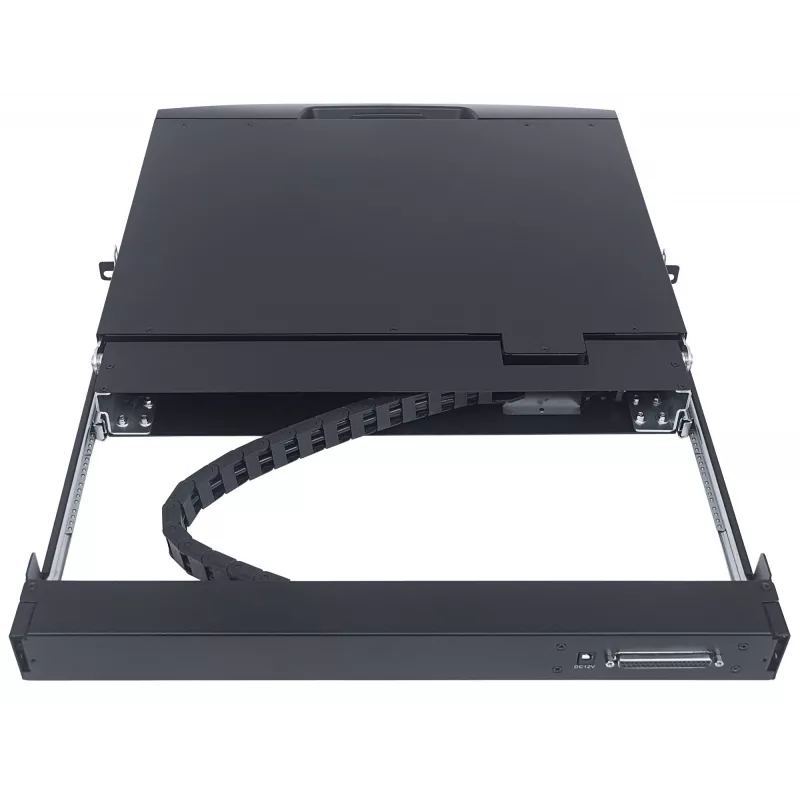 Intellinet 508025 rack console 43.2 cm (17 inch) 1280 x 1024 pixels Black 1U