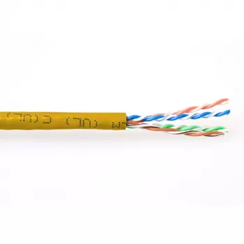 ACT CAT6 U/UTP stranded patch yellow 305 m