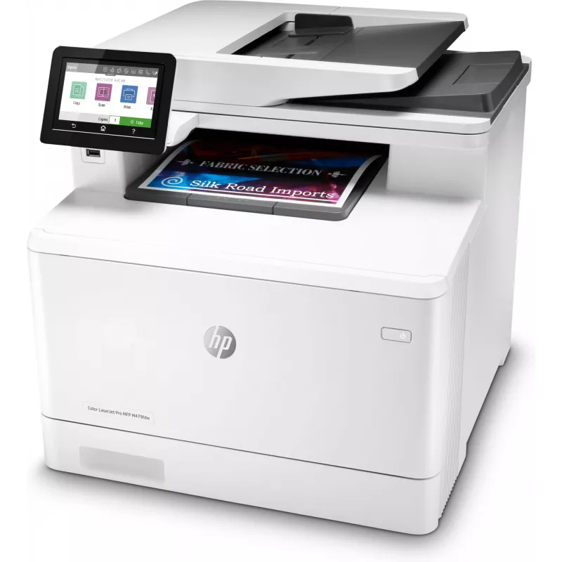 HP Color LaserJet Pro MFP M479fdw, Print, copy, scan, fax, email, Scan to email/PDF; Two-sided printing; 50-sheet uncurled ADF