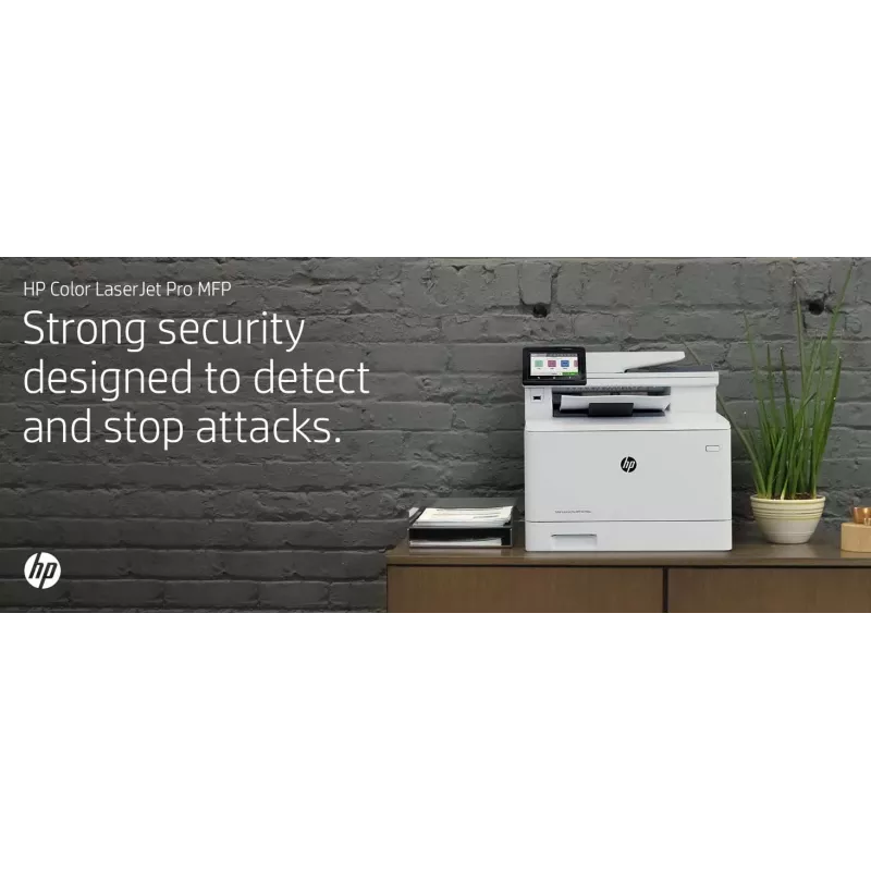HP Color LaserJet Pro MFP M479fdw, Print, copy, scan, fax, email, Scan to email/PDF; Two-sided printing; 50-sheet uncurled ADF
