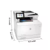 HP Color LaserJet Pro MFP M479fdw, Print, copy, scan, fax, email, Scan to email/PDF; Two-sided printing; 50-sheet uncurled ADF