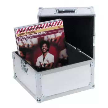 Hard case Roadinger 30110025 for Records Plywood Aluminium 375x375x440mm