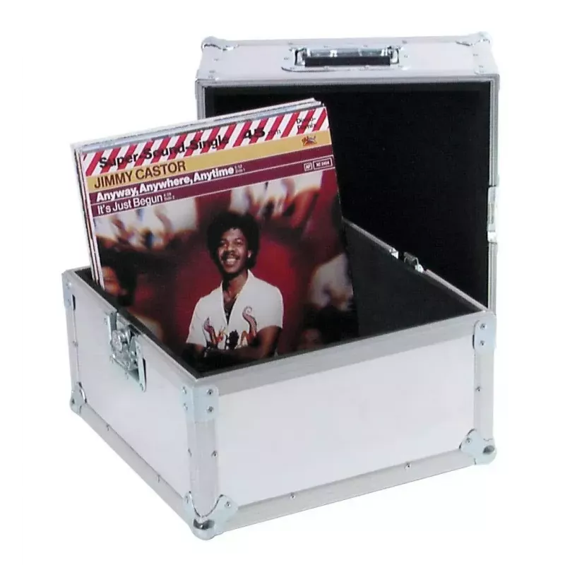 Hard case Roadinger 30110025 for Records Plywood Aluminium 375x375x440mm