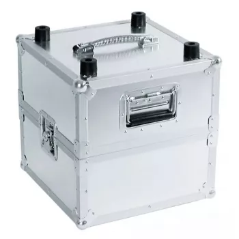 Hard case Roadinger 30110025 for Records Plywood Aluminium 375x375x440mm