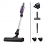 Rowenta RH1129 2-in-1 stick vacuum Battery Dry Bagless 0.4 L 100 W Purple, Aluminium