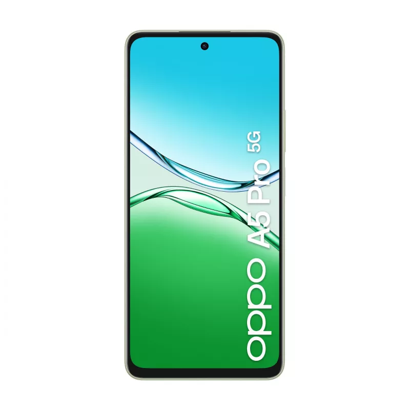 OPPO A5 Pro 5G 16.9 cm (6.67 inch) Dual SIM Android 15 USB Type-C 8 GB 256 GB 5800 mAh Green, Olive