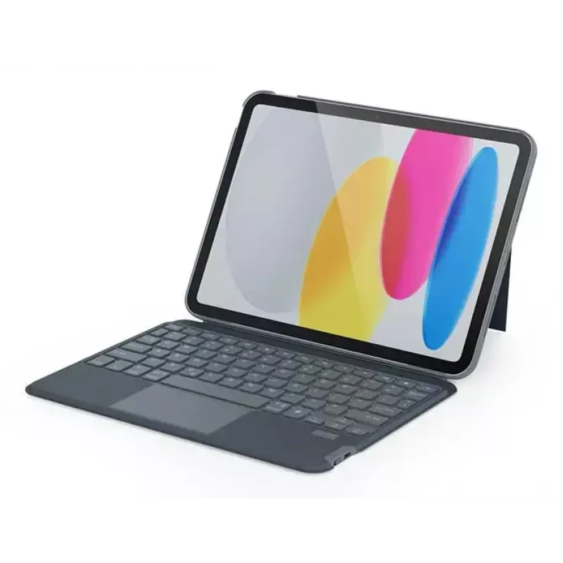 Epico Backlit Keyboard Case 43811101300017 for iPad 10.2, Grey