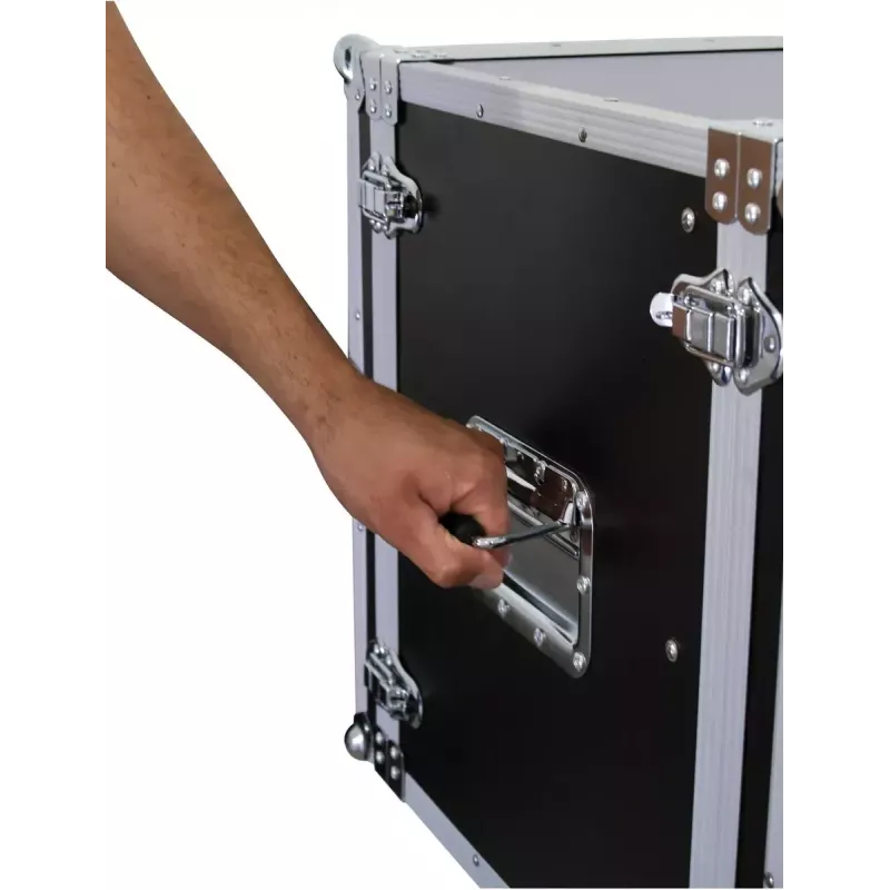 Flight case Roadinger 30107270 MDF Black Silver 10.6 kg