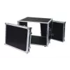 Flight case Roadinger 30107260 MDF Black Silver 9.7 kg