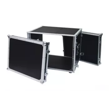 Flight case Roadinger 30107260 MDF Black Silver 9.7 kg