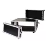 Flight case Roadinger 30107220 MDF Black Silver 6.8 kg