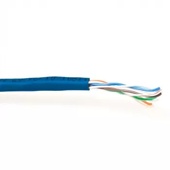 Cable ACT CAT5E U/UTP PVC solid blue 305 m
