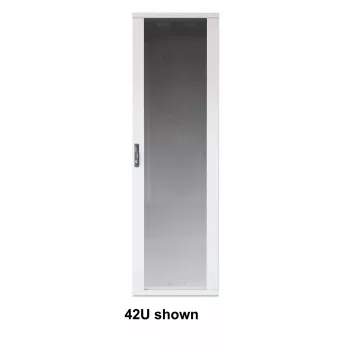 Intellinet 19 inch Network Cabinet - Free Standing (Basic), 42U, 600x800mm (width x depth), Grey, Flatpack, Max 600kg, Single-Point Door Lock, One Lock Per Side Panel, Usable Depth 123 to 573mm, Rack, IP20 rated, Steel