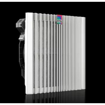 Rack accessory Rittal 3244.740 — plastic housing, airflow 910 m³/h, white