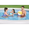 Framed pool Bestway Fast Set Round Inflatable Pool Set 4.57 m x 84 cm Capacity 9677 L