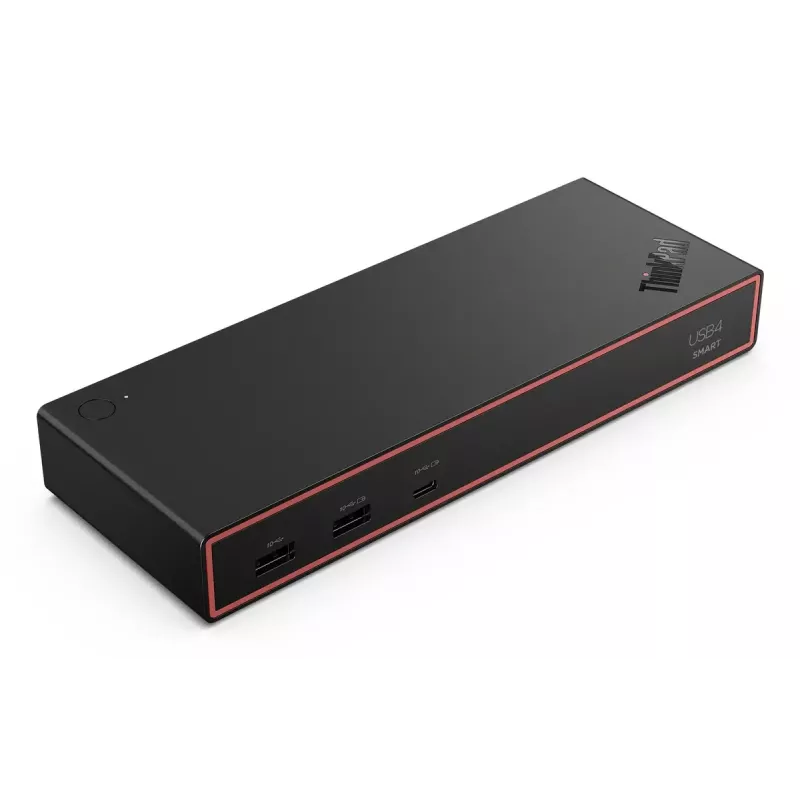Docking station Lenovo ThinkPad USB4 Smart Dock 5500 — USB4 wired, 65W PD, Gigabit Ethernet, 4K@60Hz, AC 100W, Eclipse Black
