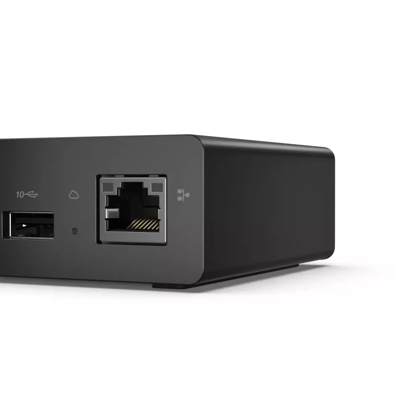 Docking station Lenovo ThinkPad USB4 Smart Dock 5500 — wired USB4, 65W PD, Gigabit Ethernet, 4K@30Hz, 100W PSU, Eclipse Black