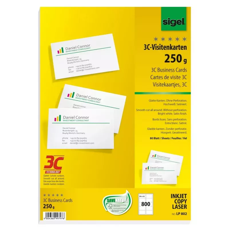Business Card Sigel LP802
