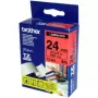Label tape Brother TZ-451, TZ thermal transfer, 24 mm x 8 m, black on red