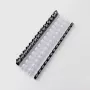 GBC CombBind Binding Combs 8mm A5 14R, Black, 45 sheets, Polyvinyl chloride (PVC), A5, 100 pc(s)