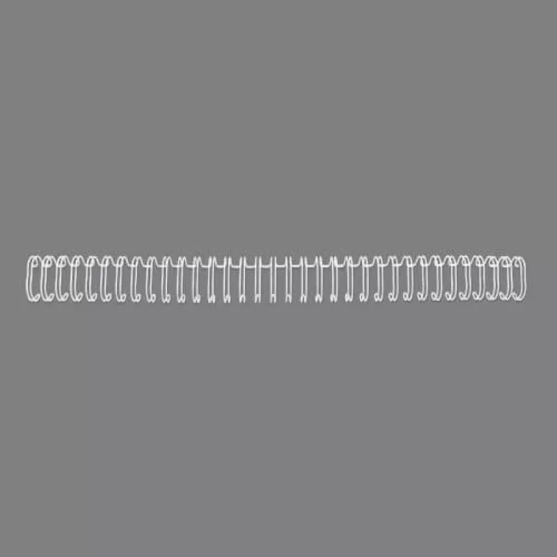 GBC Wire spines 3:1 NO4 6mm A4, White, 3 sheets, Metal, A4, 6 mm, 297 mm