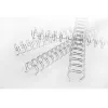 GBC Wire spines 3:1 NO4 6mm A4, Silver, 3 sheets, Metal, A4, 6 mm, 320 mm