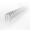 GBC Wire spines 3:1 NO4 6mm A4, Silver, 3 sheets, Metal, A4, 6 mm, 320 mm