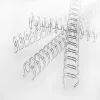 GBC Wire spines 3:1 NO8 12.5mm A4, Black, 3 sheets, Metal, A4, 1.25 cm, 280 mm