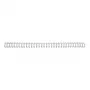 GBC Wire spines 3:1 NO8 12.5mm A4, Silver, 3 sheets, Metal, A4, 1.25 cm, 280 mm