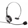 Hama Headband Headset Wired Office/Call center Black, Silver