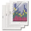 Hetzel Standard Sheet Protector, A4, PVC 0.095 mm, Open at Side and Top (220204)