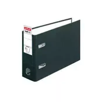 Ring binder Herlitz 10842334 A5 Black
