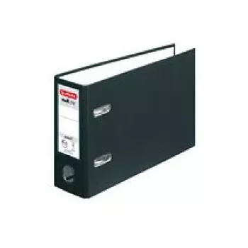 Ring binder Herlitz 10842334 A5 Black