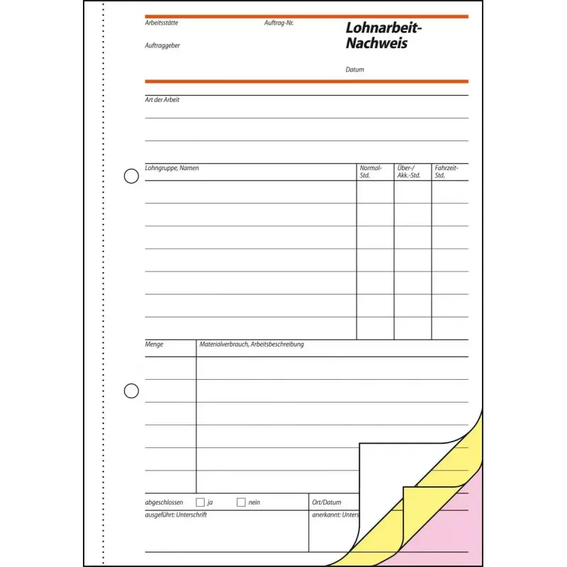 Business Form Sigel SD067 Green A5 120 Sheets