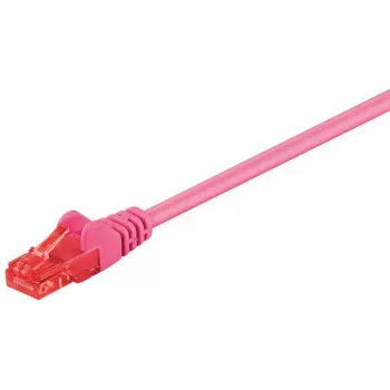 Networking Cable Goobay 95593 Magenta 1.5 m Cat6 U/UTP