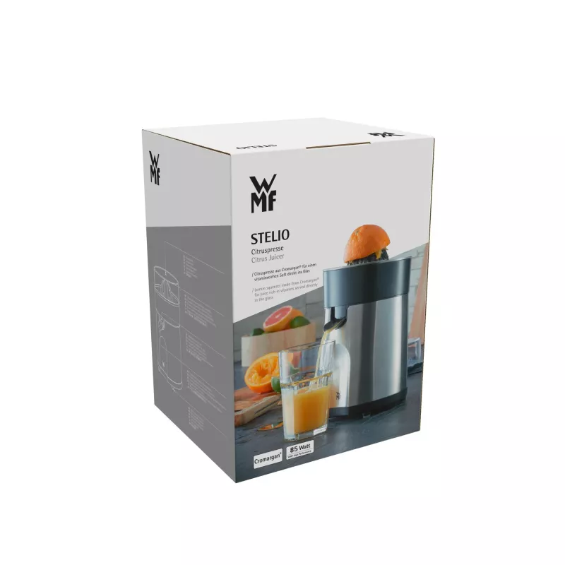WMF Stelio 04.1603.0012 electric citrus press 85 W Black, Metallic
