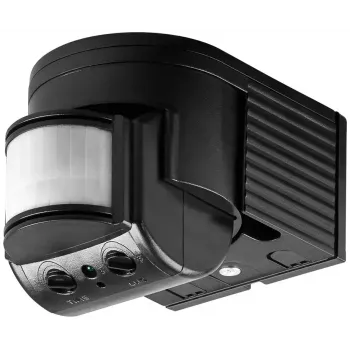 Wall Mount Sensor Goobay Black 96001