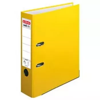 Ring binder Herlitz 05481304 A4 Yellow