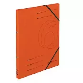 Ring Binder Herlitz 11255478 Orange Cardboard Round Ring