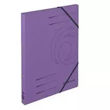 Folder Cardboard Violet A4 Herlitz 11255452