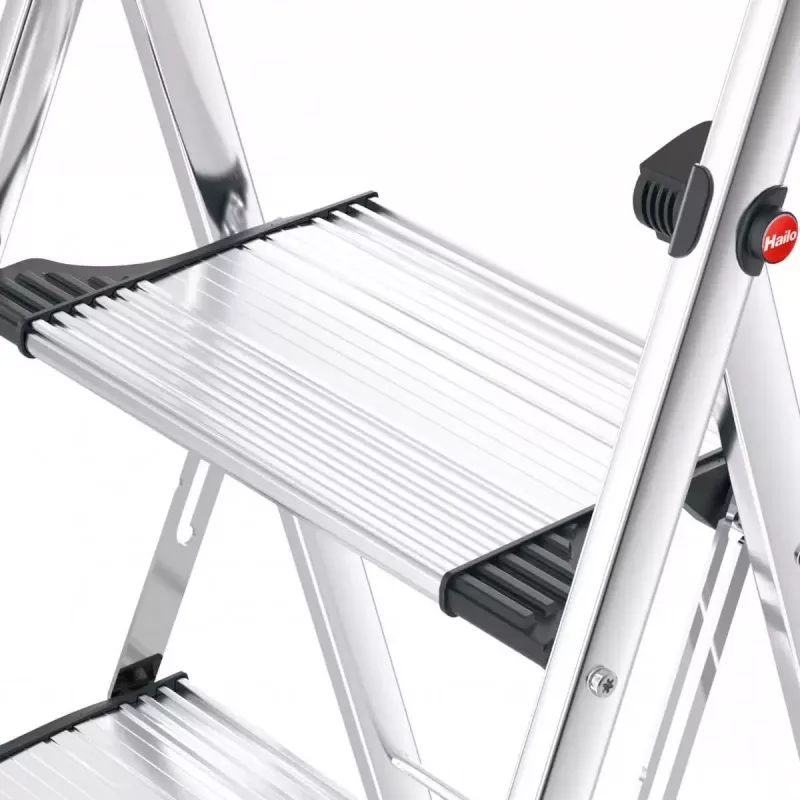 Step ladder Hailo K100 TopLine Grey