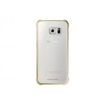 Samsung EF-QG920B mobile phone case Cover Gold, Transparent