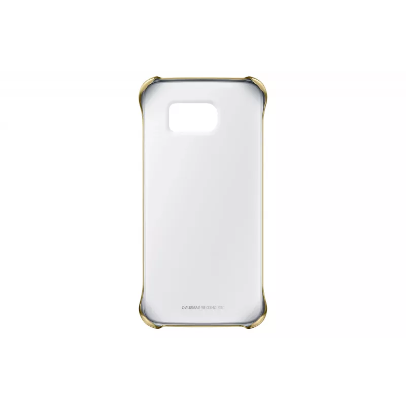 Samsung EF-QG920B mobile phone case Cover Gold, Transparent