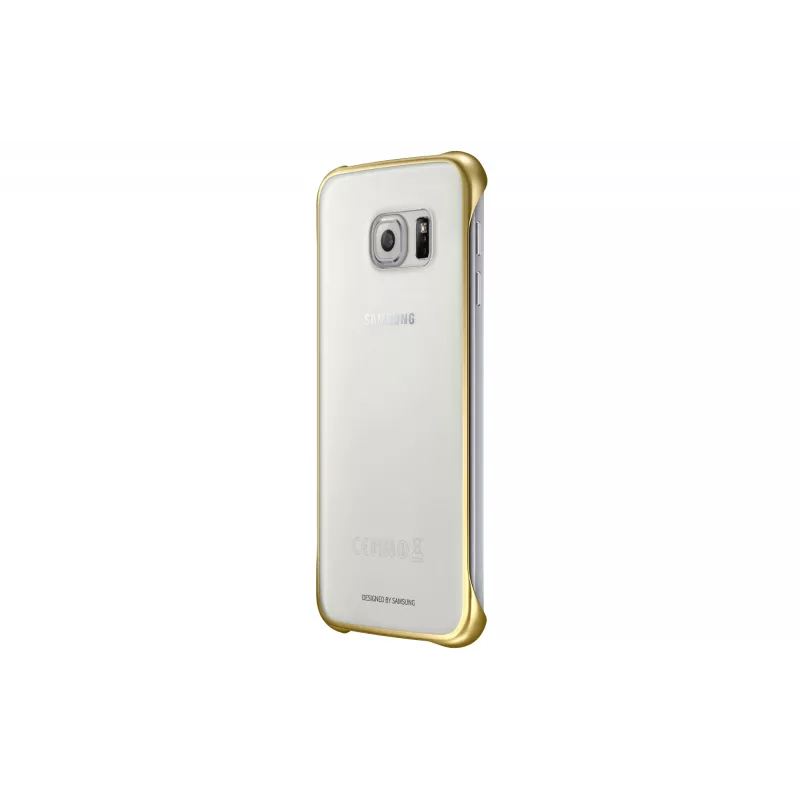 Samsung EF-QG920B mobile phone case Cover Gold, Transparent