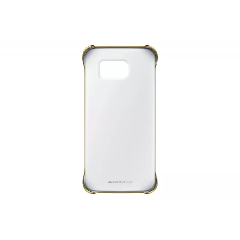 Samsung EF-QG925B mobile phone case Cover Gold, Transparent