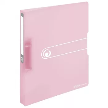 Ring Binder Herlitz 11409026 Rose Transparent