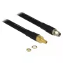 Coaxial Cable DeLOCK 13015 3m RP-SMA Black