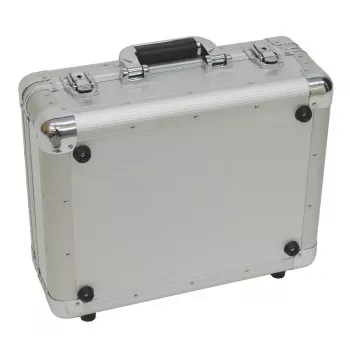 Hard case Roadinger 30122056 Silver for Records 425x380x175mm