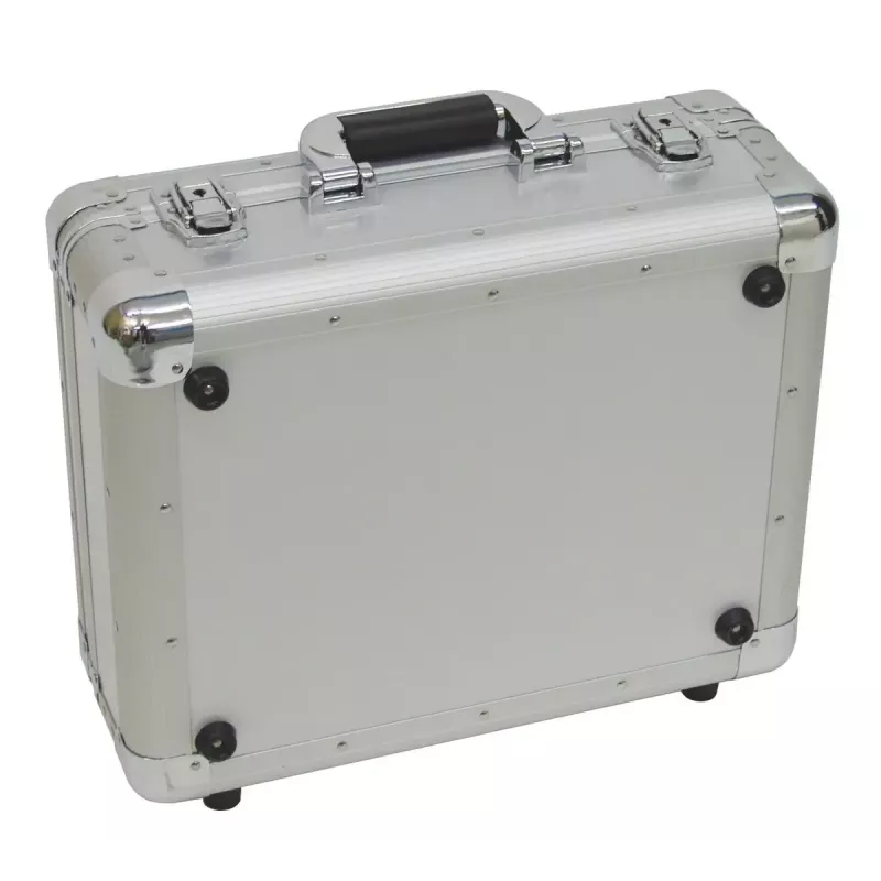 Hard case Roadinger 30122056 Silver for Records 425x380x175mm
